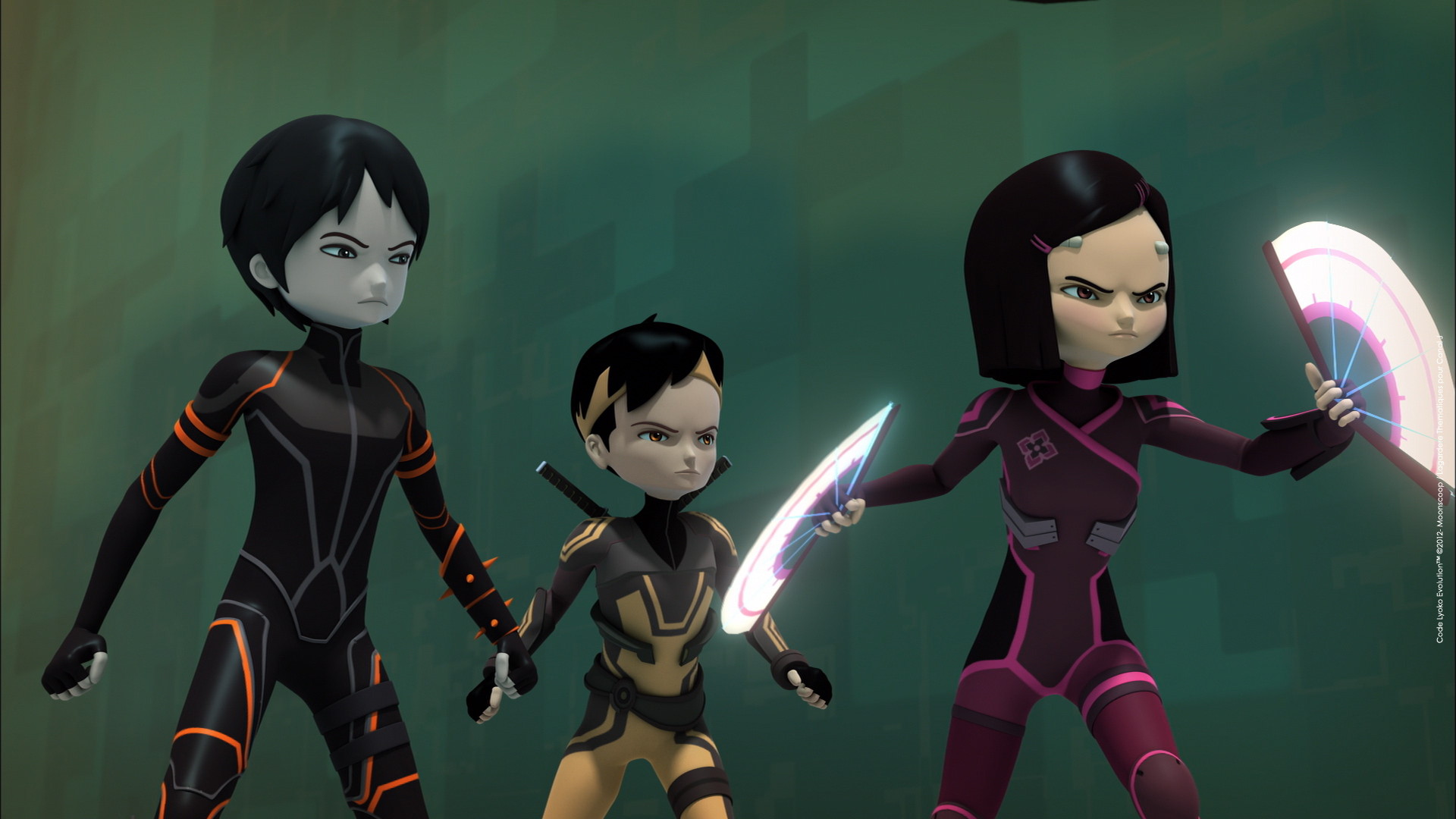 بکگراند Code Lyoko Evolution